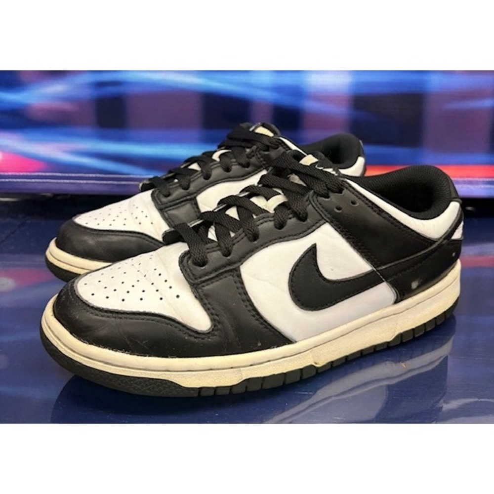 Nike Dunk Low Retro White Black Panda CW1590-100 Youth sneakers size 7Y